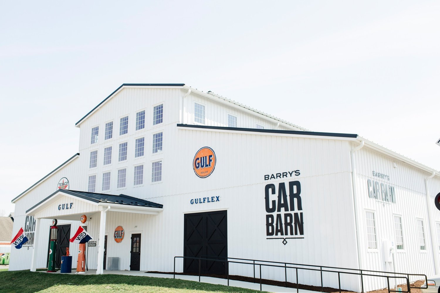 The Barry's Car Barn building in Intercourse, Pennsylvania