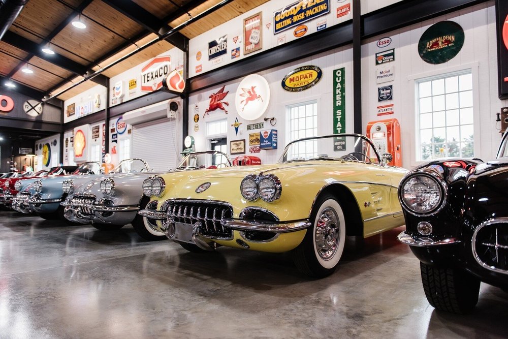 1958 Corvette, the first year of dual headlights